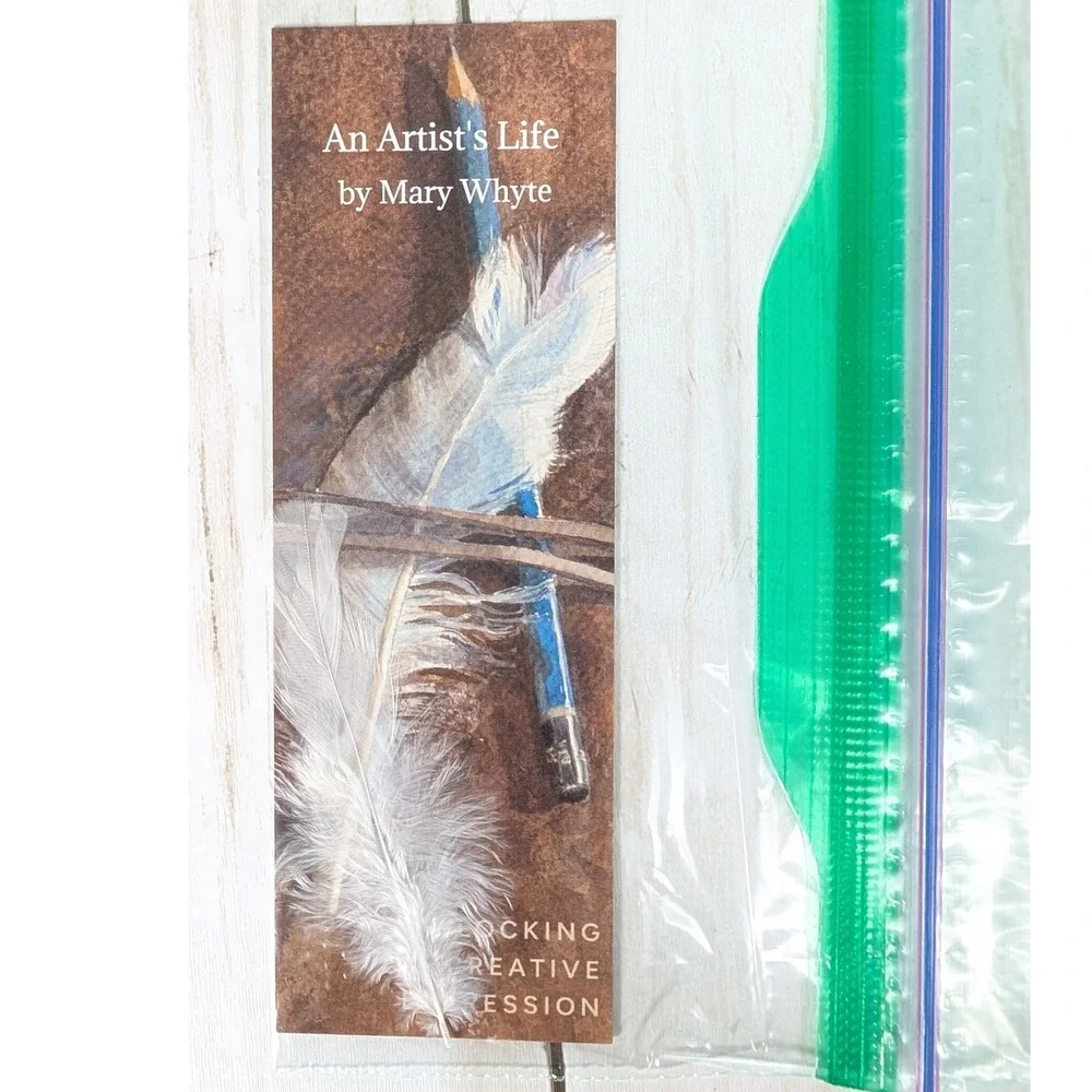 Mary Whyte An Artist's Life‎ Book Signed Hardcover Bookmark Unlocking Expression